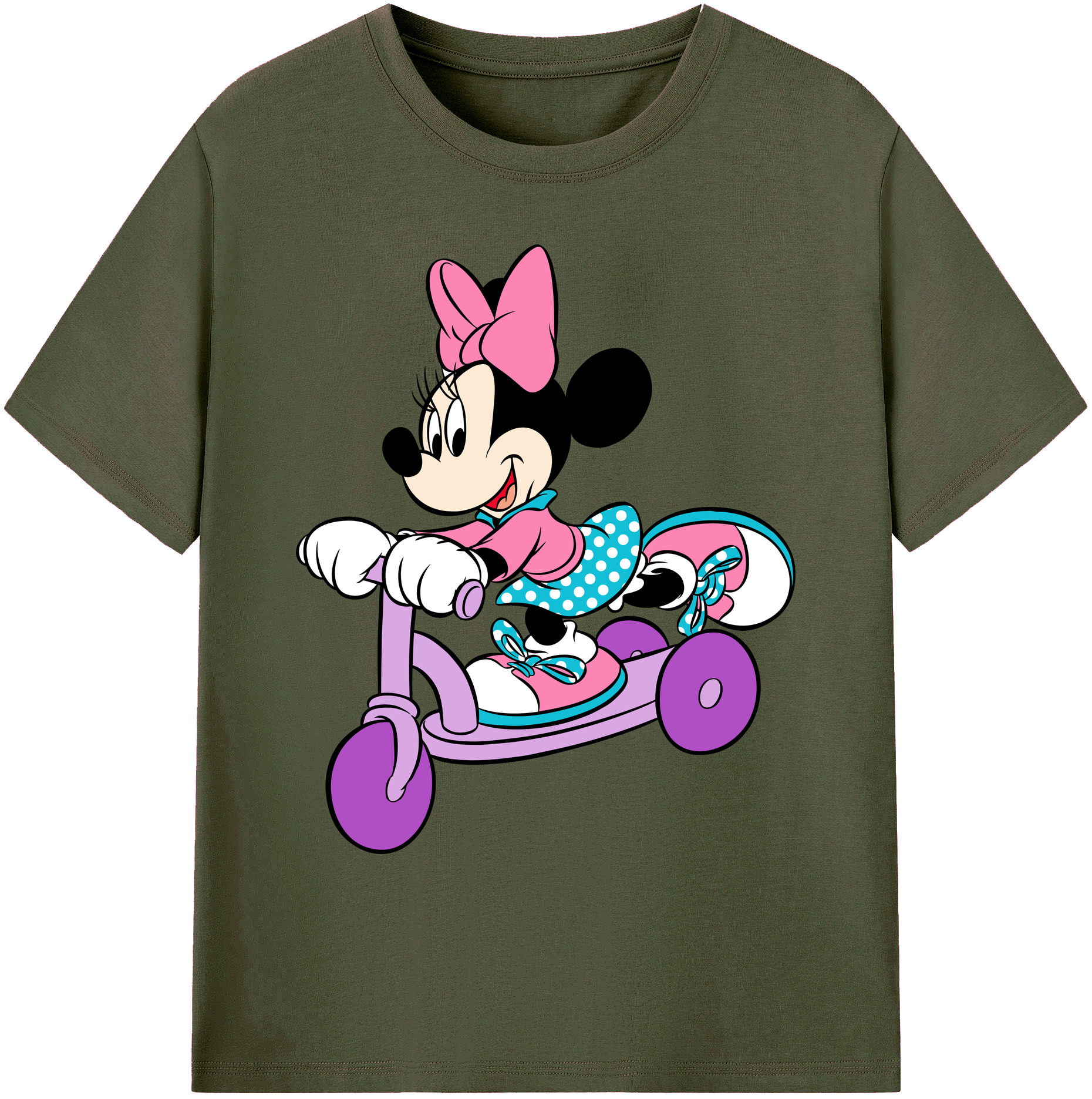 ミッキーマウス Mickey Mouse 綿100％ メンズ半袖Tシャツ｜肌触りやわらか＆通気性